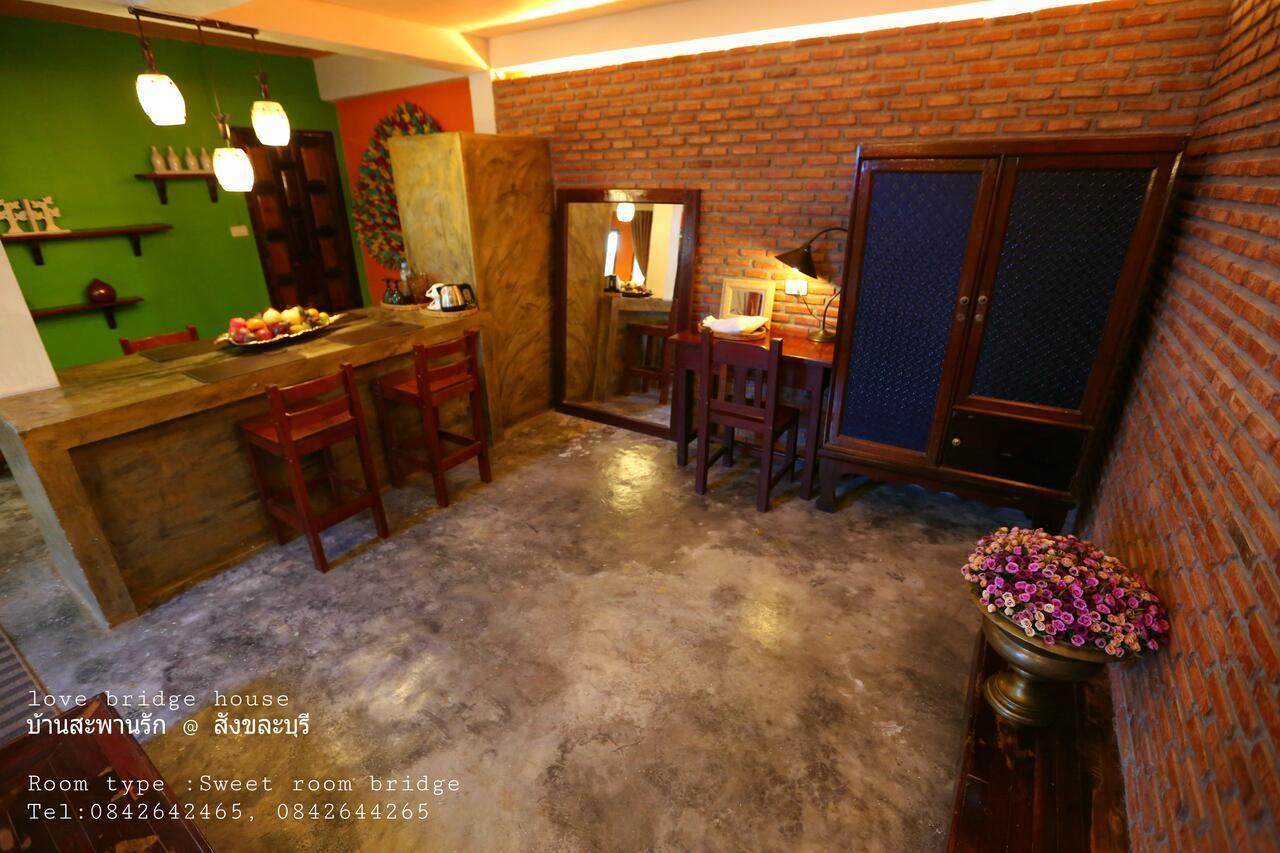 Love Bridge House บ้านสะพานรัก Sangkhla Buri Exteriör bild