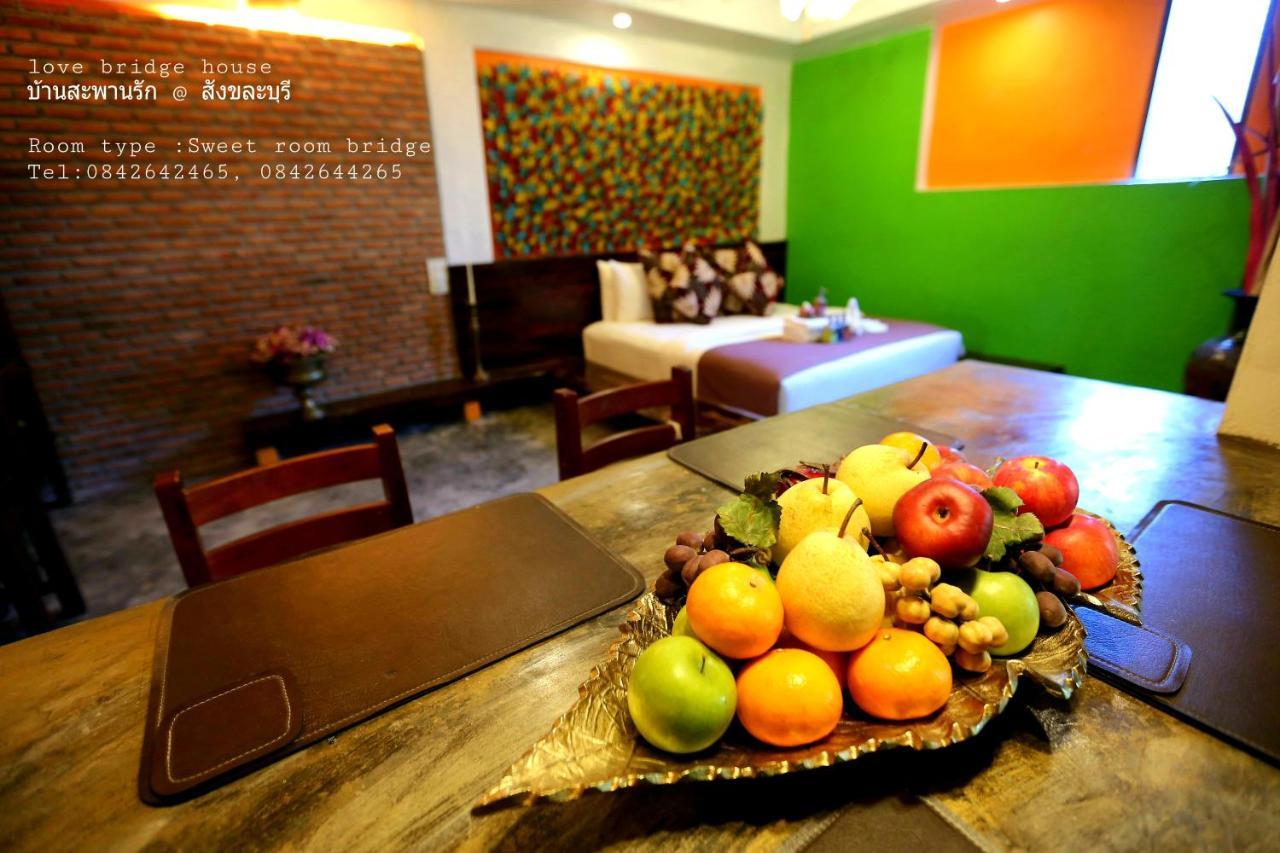 Love Bridge House บ้านสะพานรัก Sangkhla Buri Exteriör bild