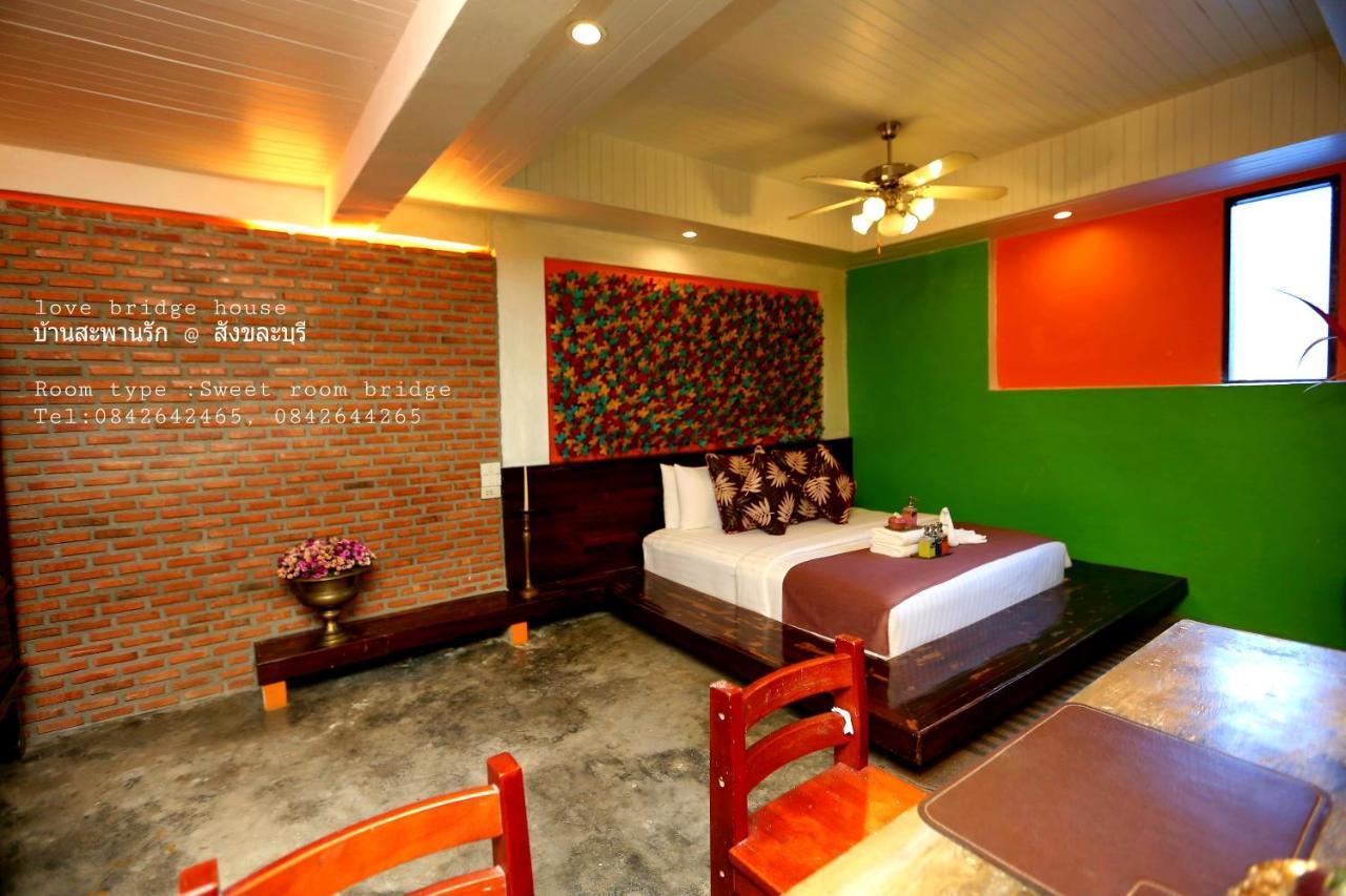 Love Bridge House บ้านสะพานรัก Sangkhla Buri Exteriör bild