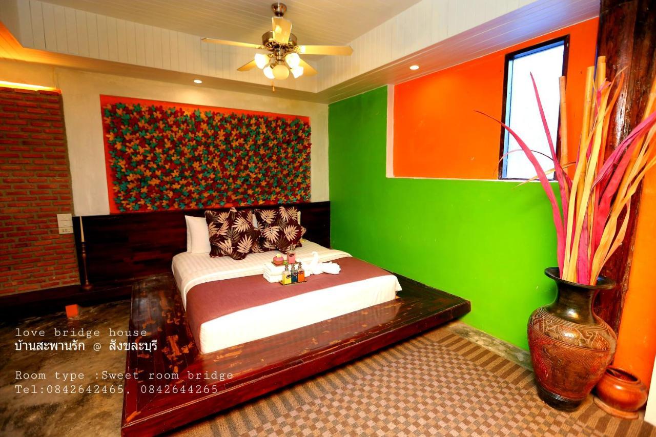 Love Bridge House บ้านสะพานรัก Sangkhla Buri Exteriör bild