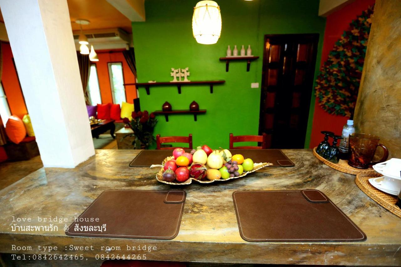 Love Bridge House บ้านสะพานรัก Sangkhla Buri Exteriör bild