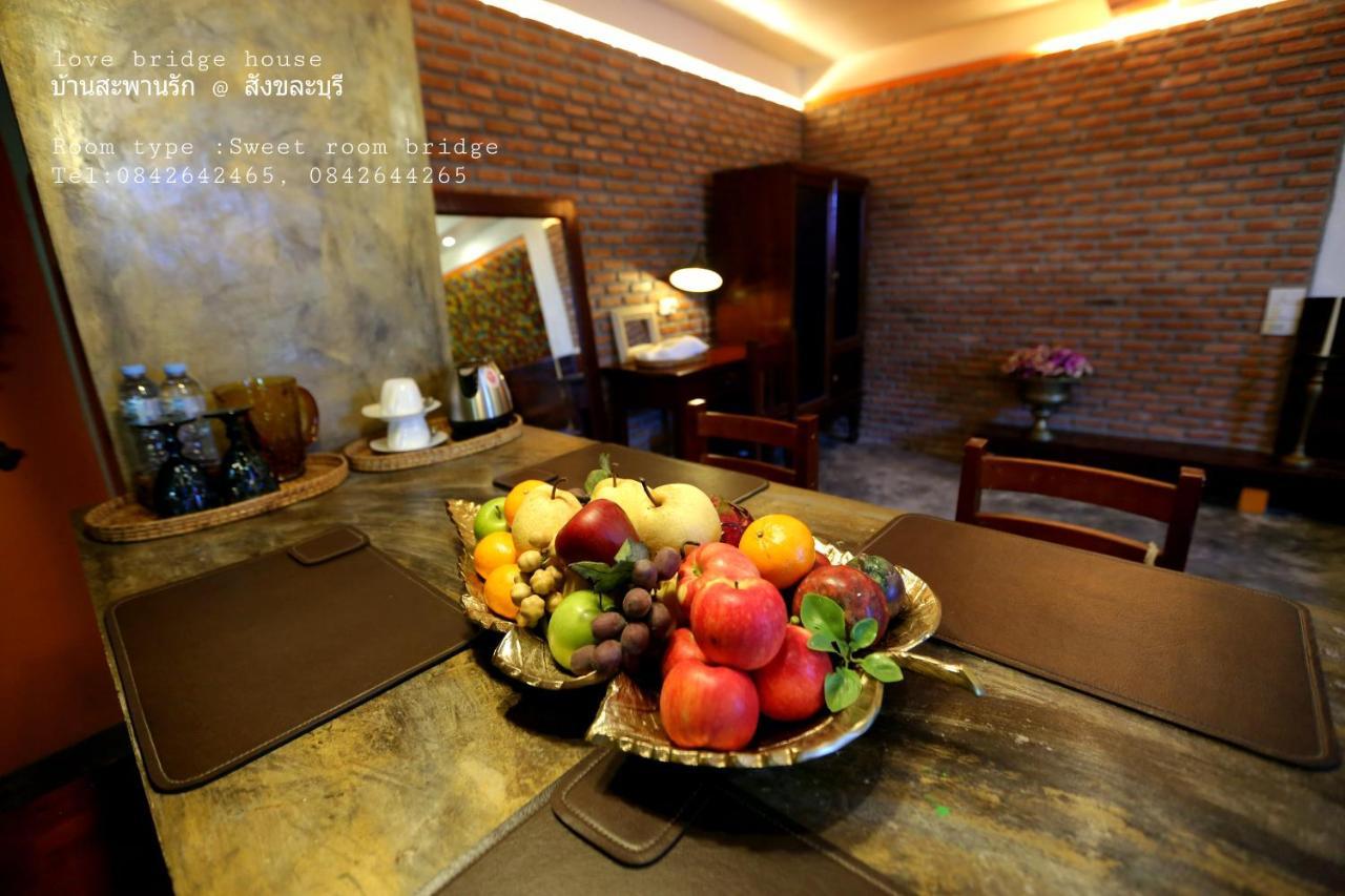 Love Bridge House บ้านสะพานรัก Sangkhla Buri Exteriör bild