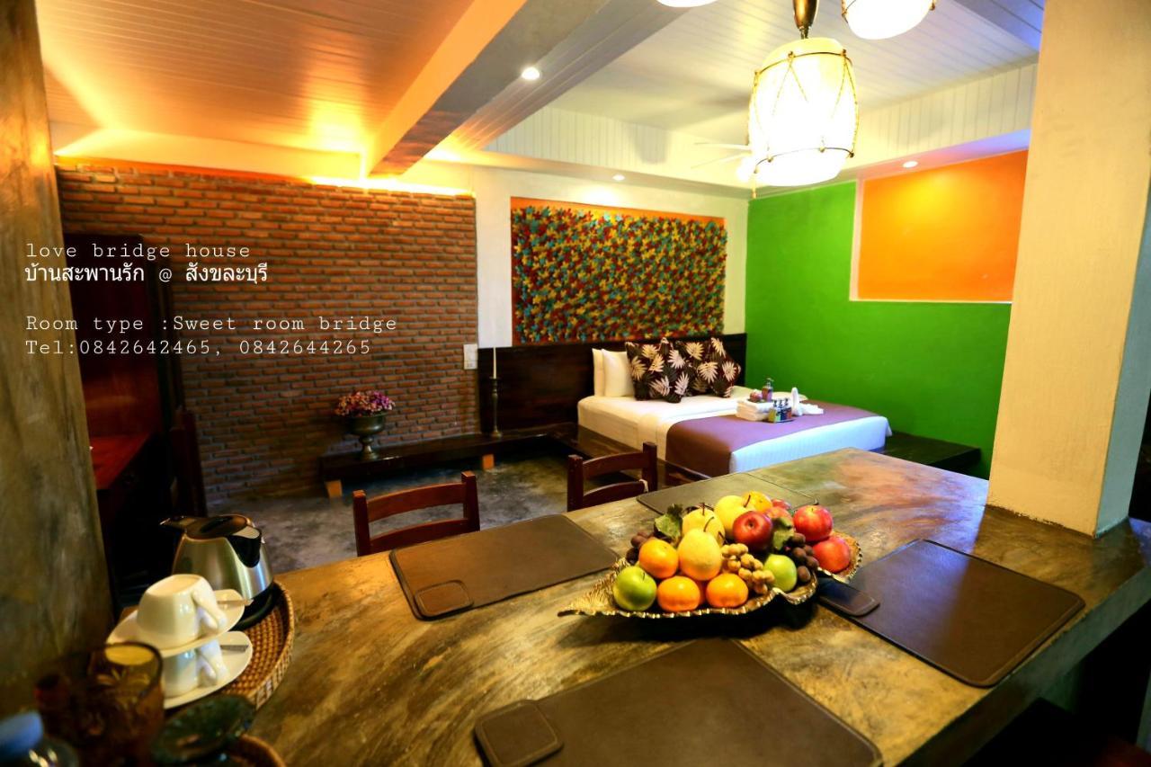Love Bridge House บ้านสะพานรัก Sangkhla Buri Exteriör bild