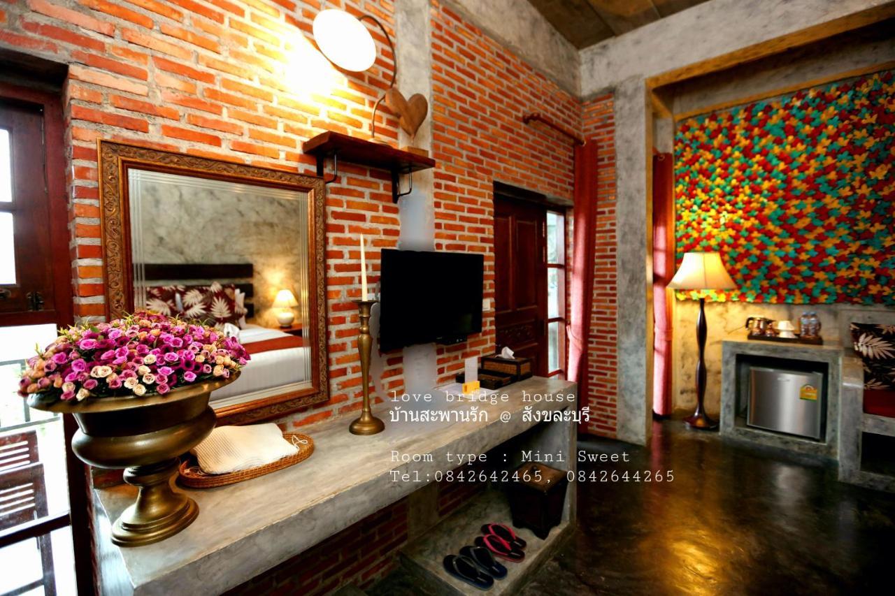 Love Bridge House บ้านสะพานรัก Sangkhla Buri Exteriör bild
