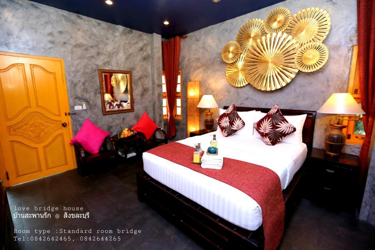 Love Bridge House บ้านสะพานรัก Sangkhla Buri Exteriör bild