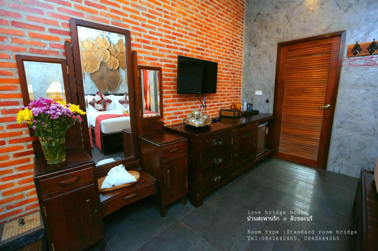 Love Bridge House บ้านสะพานรัก Sangkhla Buri Exteriör bild