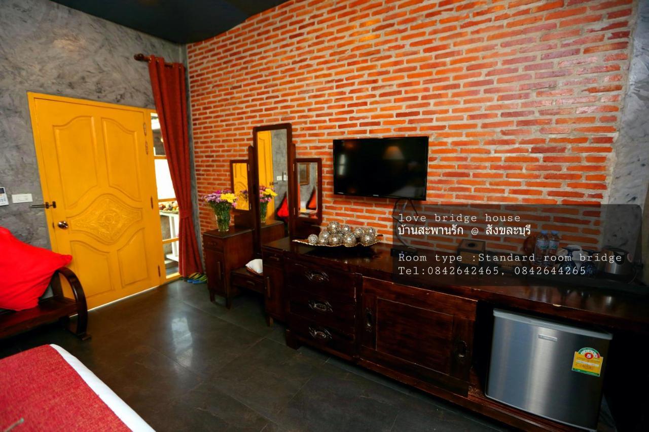 Love Bridge House บ้านสะพานรัก Sangkhla Buri Exteriör bild