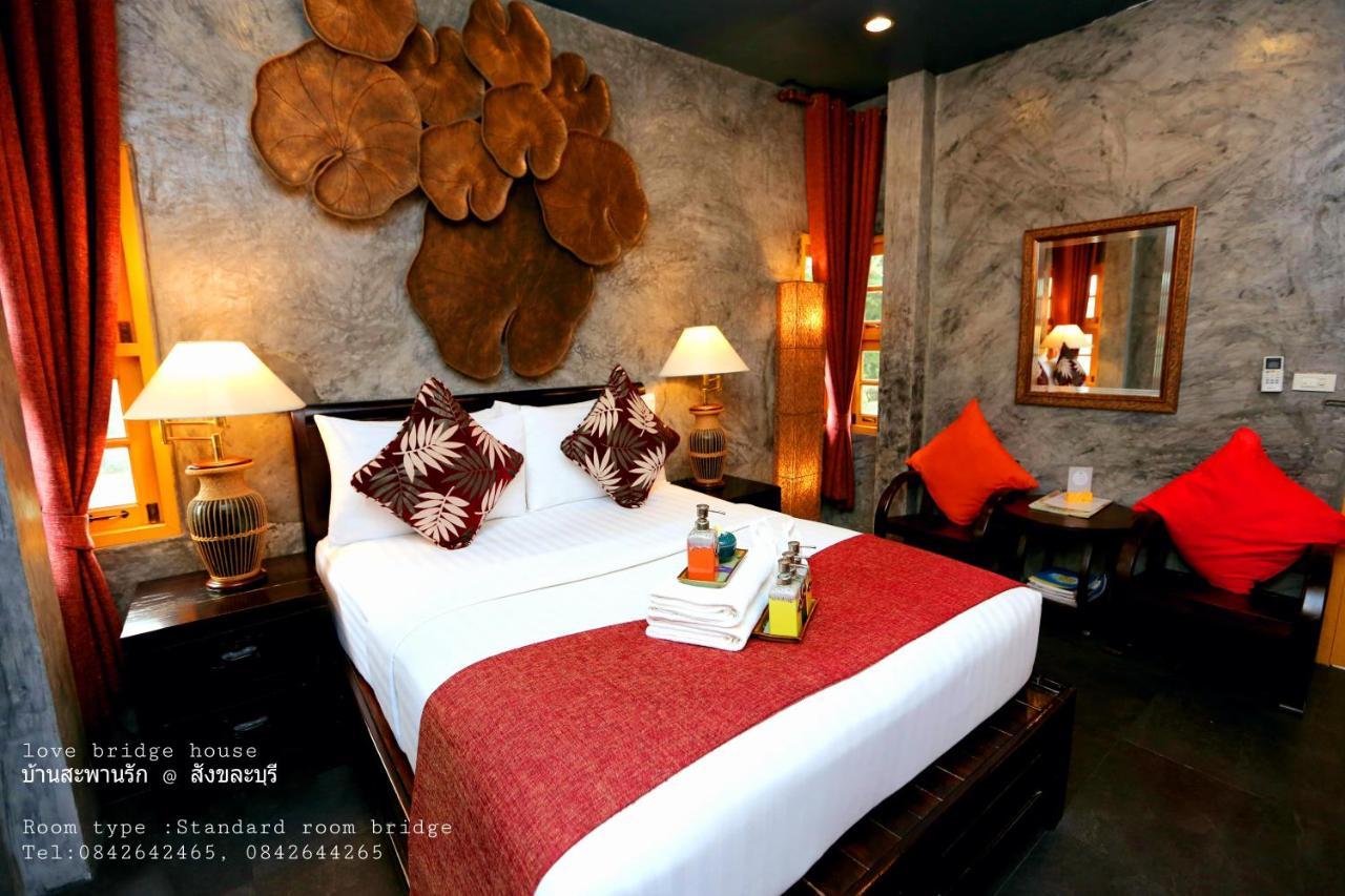 Love Bridge House บ้านสะพานรัก Sangkhla Buri Exteriör bild