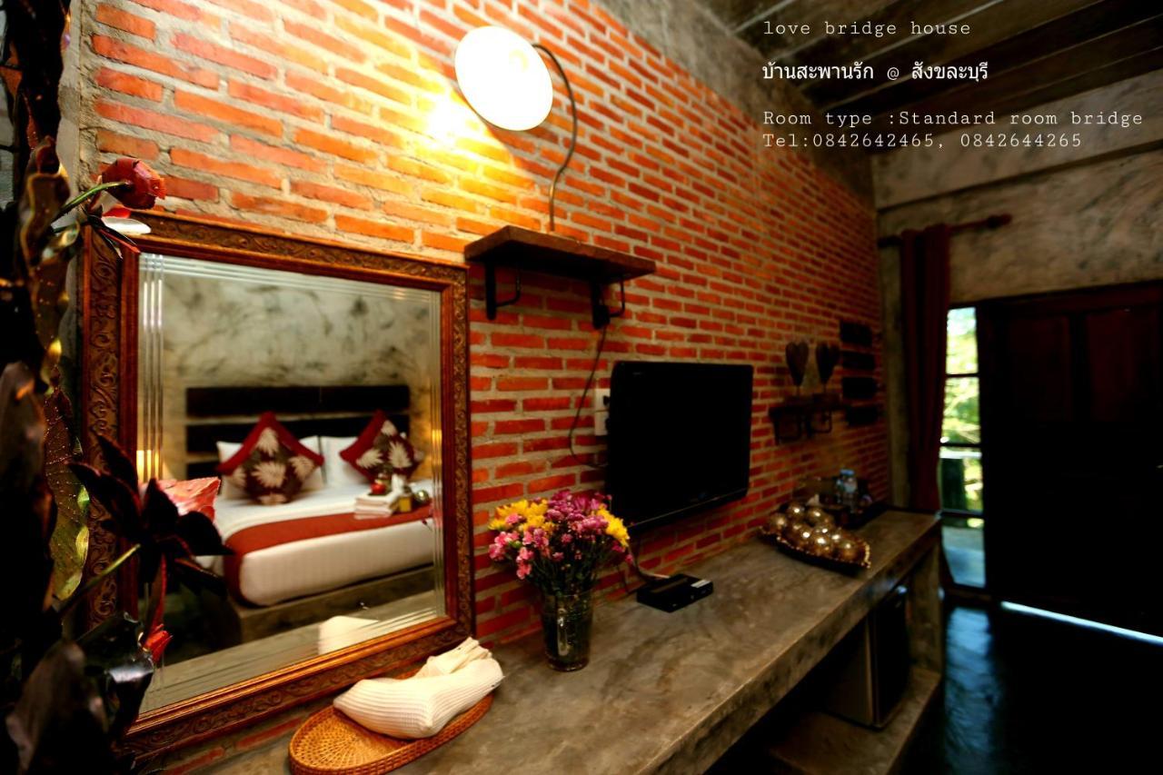 Love Bridge House บ้านสะพานรัก Sangkhla Buri Exteriör bild