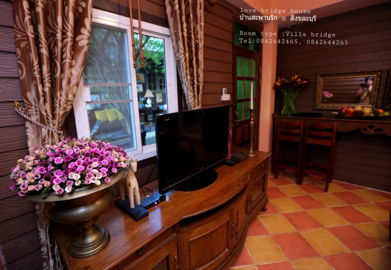 Love Bridge House บ้านสะพานรัก Sangkhla Buri Exteriör bild